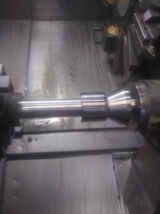 CNC Mill/Turn - Double Lead Acme Main Shaft Finish Turned OP1