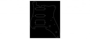 Guitar Pickguard 2 - DXF