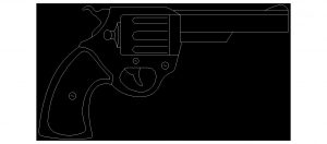 Revolver Gun DXF